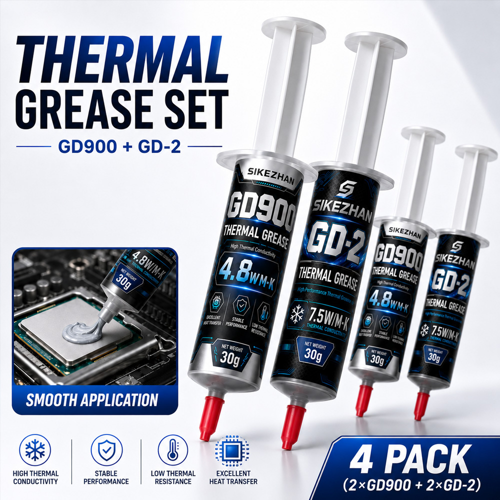 Thermal Paste Cpu - SIKEZHAN 2Pc Thermal Paste 30g Silicone