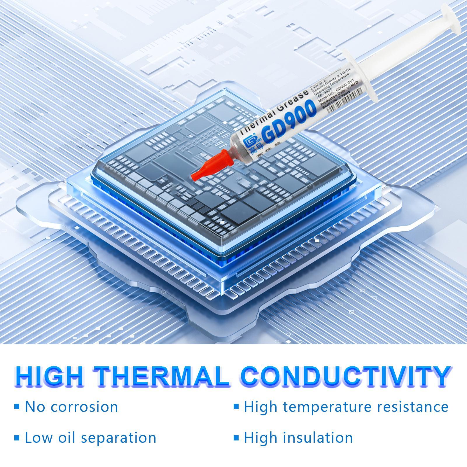 Thermal Paste Cpu - new Thermal Paste Processor Non-Conductive Heat
