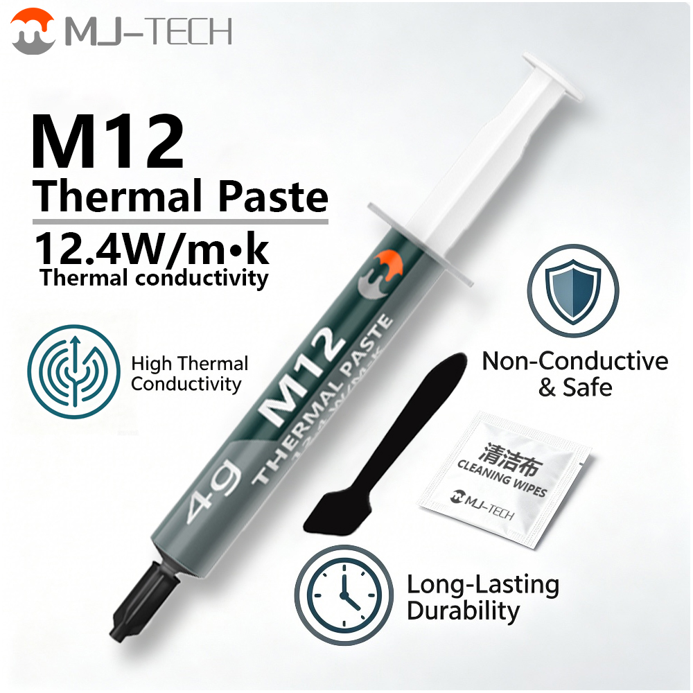 MJ-TECH M8 M12 M14 Thermal Pas - Thermal Paste Cpu ulasan dan harga