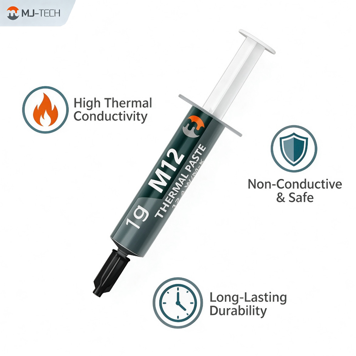MJ-TECH M8 M12 M14 Thermal Pas - Thermal Paste Cpu ulasan dan harga