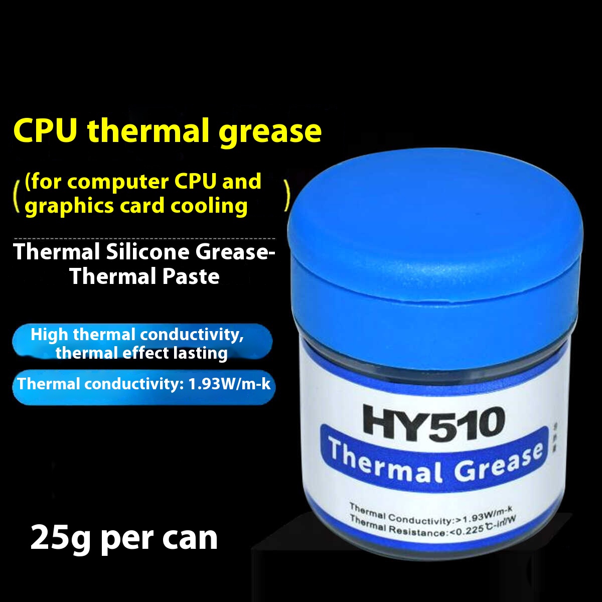 HY510 Desktop Computer CPU The - Thermal Paste Cpu ulasan dan harga