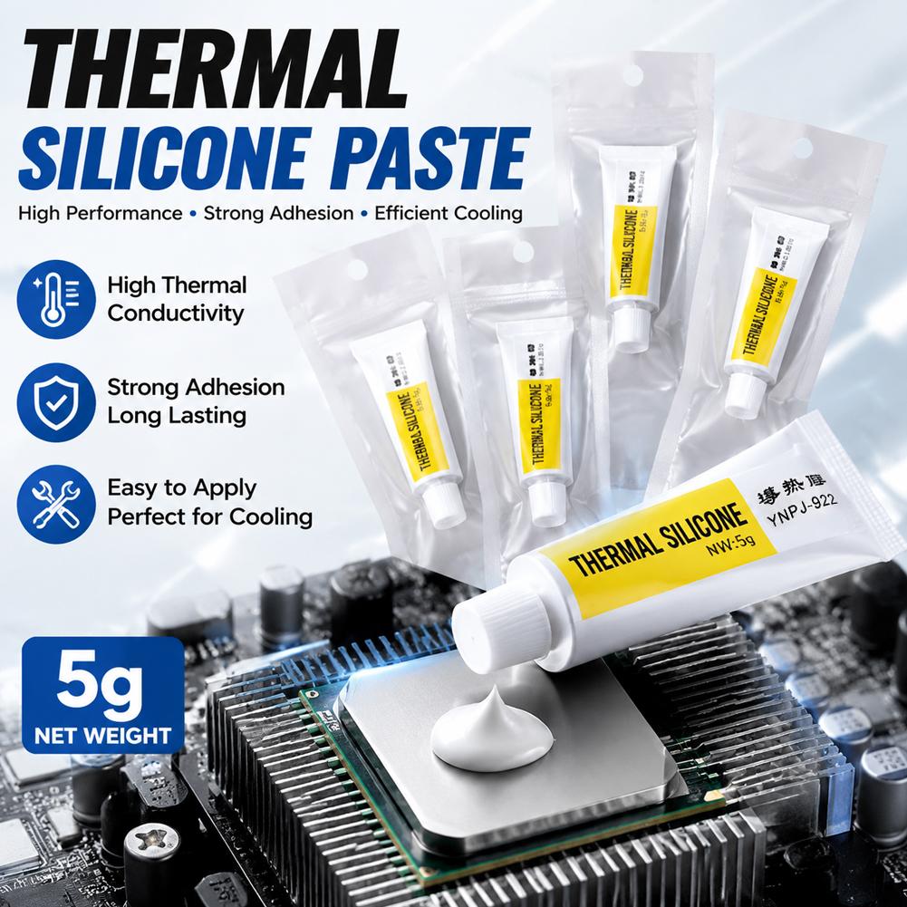 Thermal Silicone Adhesive Glue - Thermal Paste Cpu ulasan dan harga