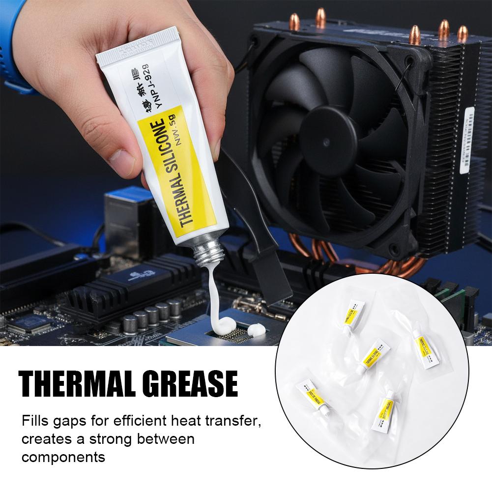 Thermal Silicone Adhesive Glue - Thermal Paste Cpu ulasan dan harga