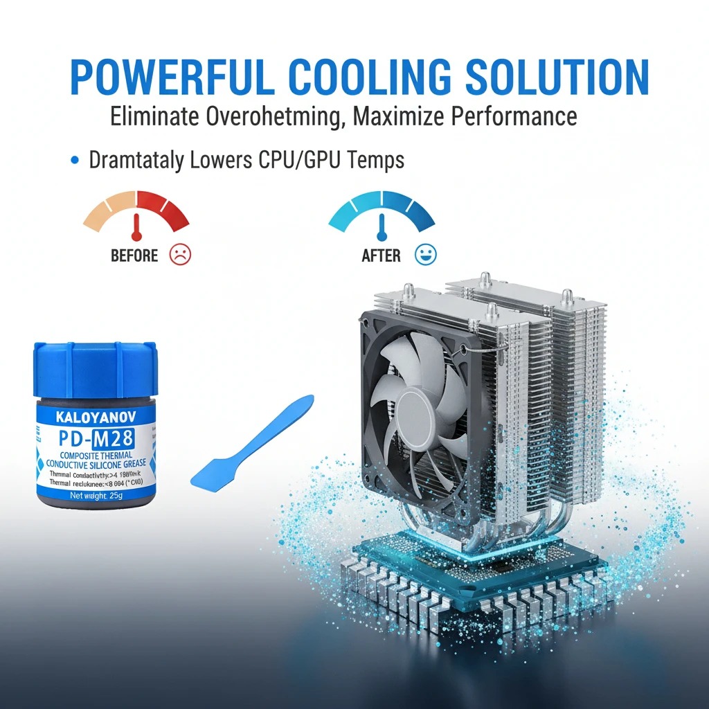 Advanced 25g CPU GPU Thermal P - Thermal Paste Cpu ulasan dan harga